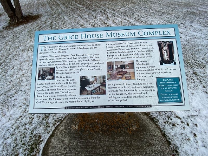 The Grice House Museum Complex Marker image. Click for full size.