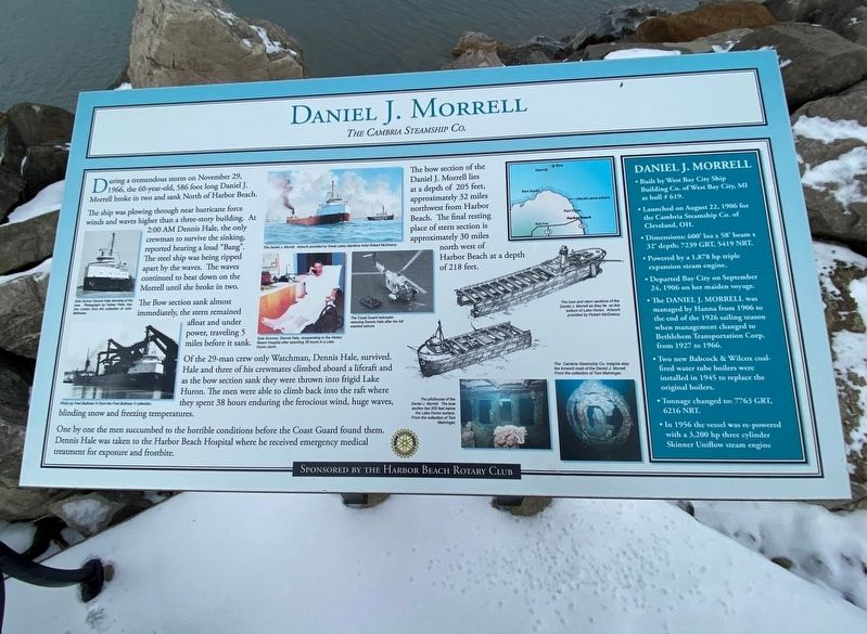 Daniel J. Morrell Marker image. Click for full size.