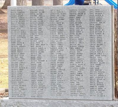 Oglesby/Piety Hill/Jonesville World War II Memorial Marker image. Click for full size.