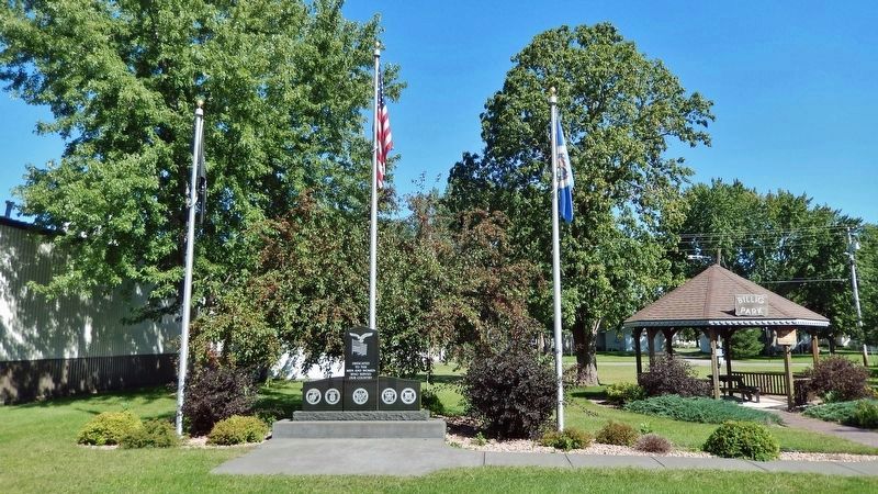 Pierz Veterans Memorial image. Click for full size.