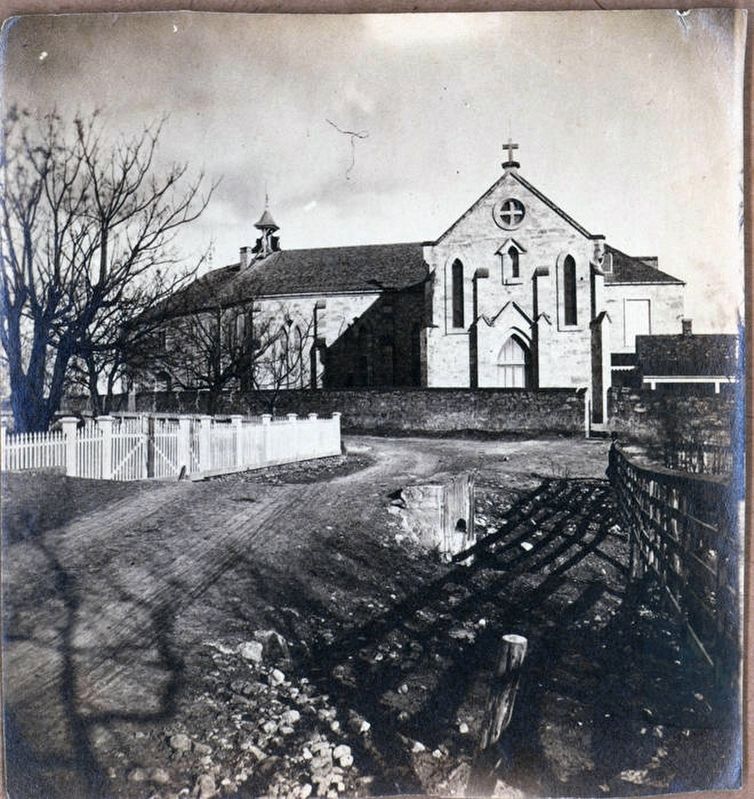 <i>Ursuline Academy, San Antonio, Texas, ca. 1877</i>. Click for full size. <i>Ursuline Academy, San Antonio, Texas, ca. 1877</i> image. Click for full size.
