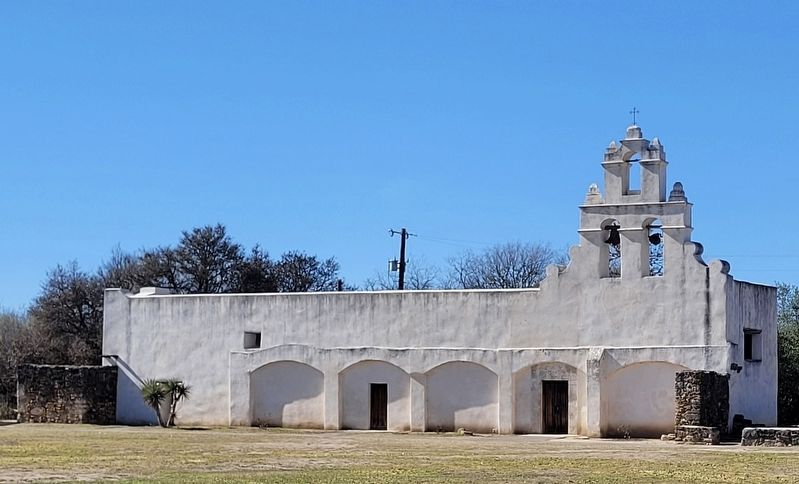 The Mission San Juan Chapel. Click for full size. The Mission San Juan Chapel image. Click for full size.