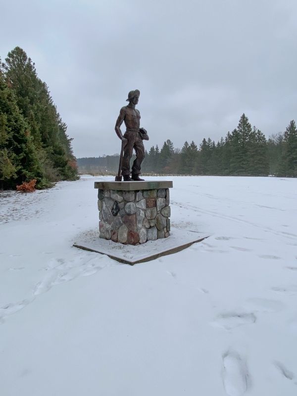 Civilian Conservation Corps Worker Monument image. Click for full size.