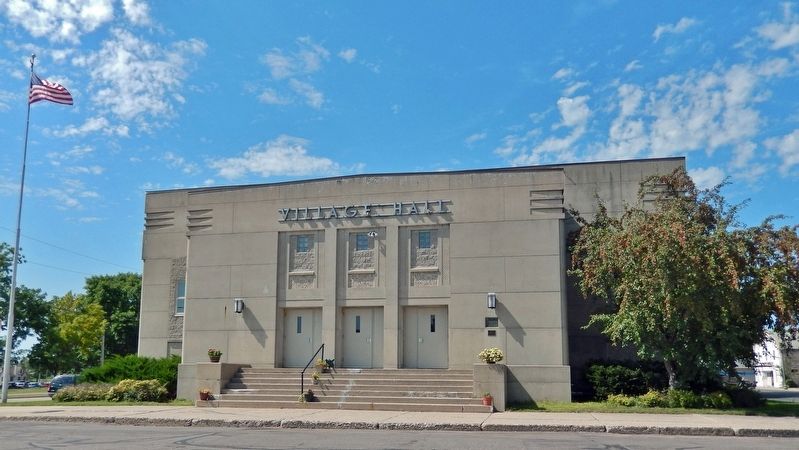 Waverly Village Hall (<i>east/front elevation</i>) image. Click for full size.