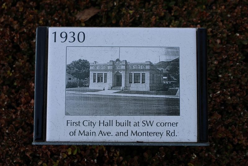 First City Hall Marker. Click for full size. First City Hall Marker image. Click for full size.