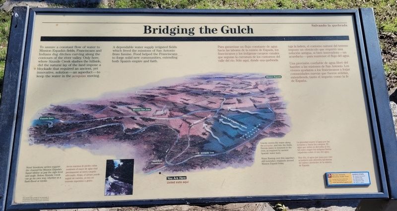 Bridging the Gulch Marker. Click for full size. Bridging the Gulch Marker image. Click for full size.