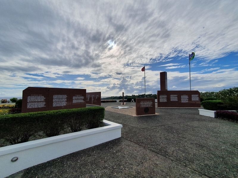 Guadalcanal American Memorial Overview. Click for full size. Guadalcanal American Memorial Overview image. Click for full size.