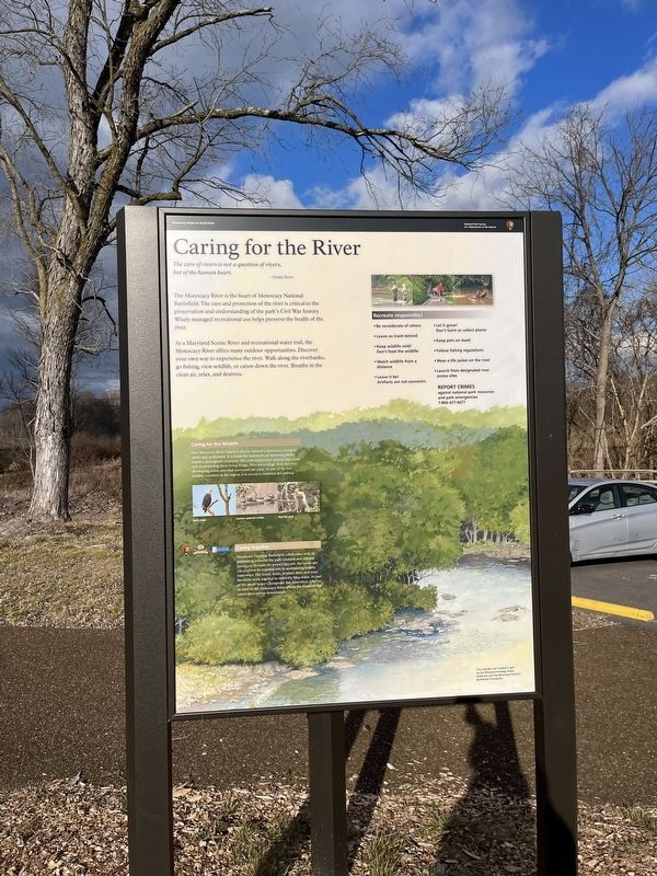 Caring for the River Marker. Click for full size. Caring for the River Marker image. Click for full size.