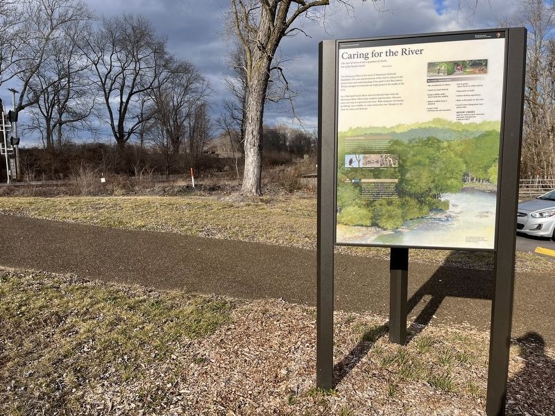 Caring for the River Marker. Click for full size. Caring for the River Marker image. Click for full size.