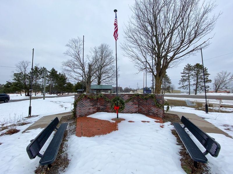 Vanderbilt Veterans Memorial. Click for full size. Vanderbilt Veterans Memorial image. Click for full size.