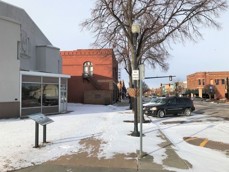 Downtown Marker, from the south image. Click for full size.