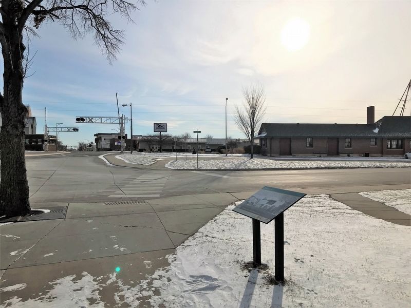 Downtown Marker, from the north image. Click for full size.