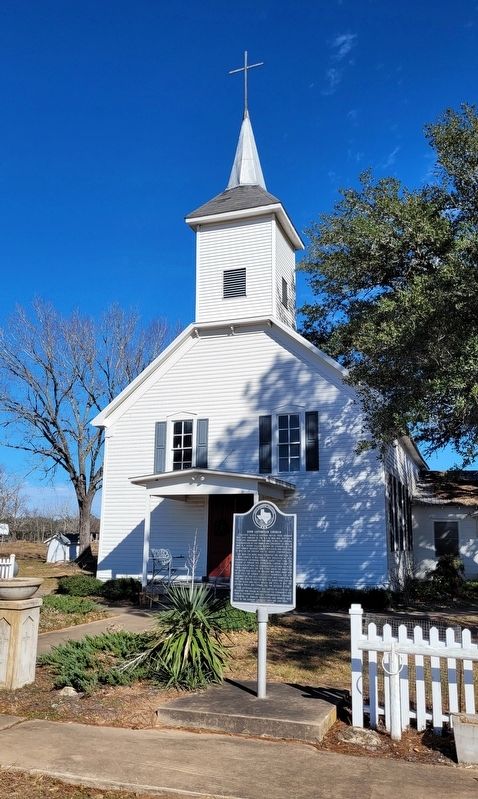 The Zion Lutheran Church and Marker. Click for full size. The Zion Lutheran Church and Marker image. Click for full size.