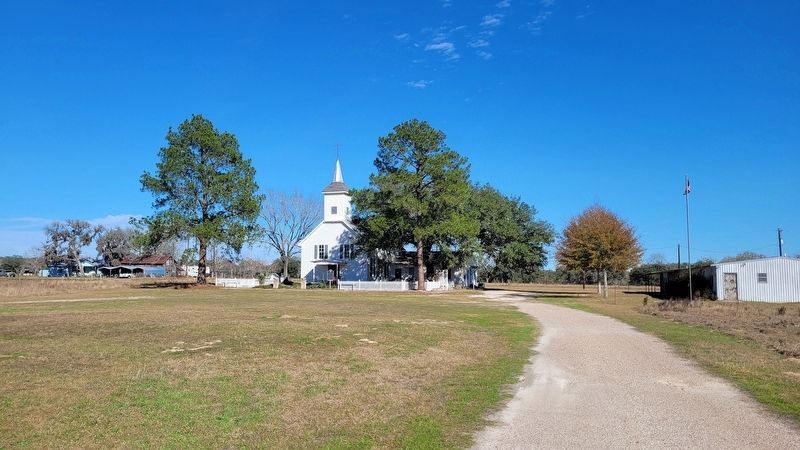 The view of the Zion Lutheran Church from the street. Click for full size. The view of the Zion Lutheran Church from the street image. Click for full size.