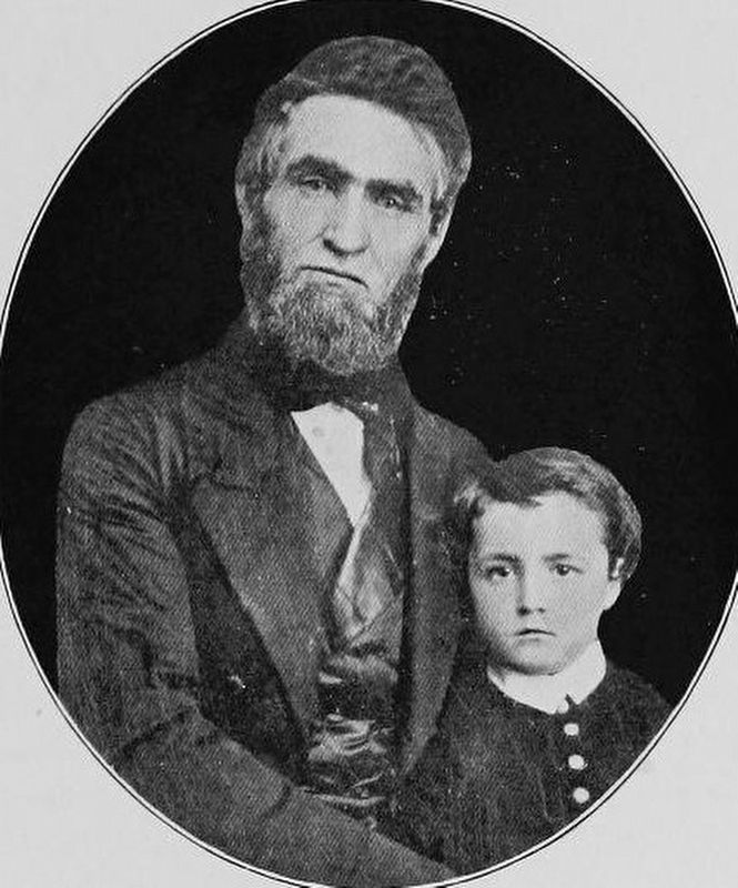 Jonathan Baldwin Turner and his son, Howard image. Click for full size.