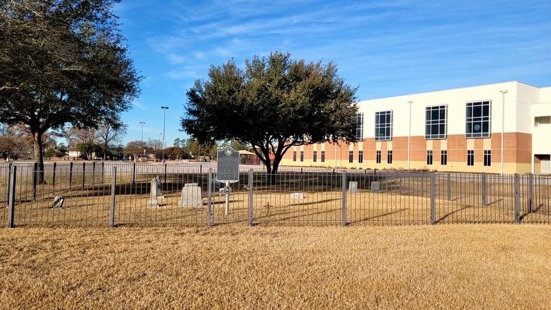 The view of the McDougle Cemetery and Faithbridge Church. Click for full size. The view of the McDougle Cemetery and Faithbridge Church image. Click for full size.