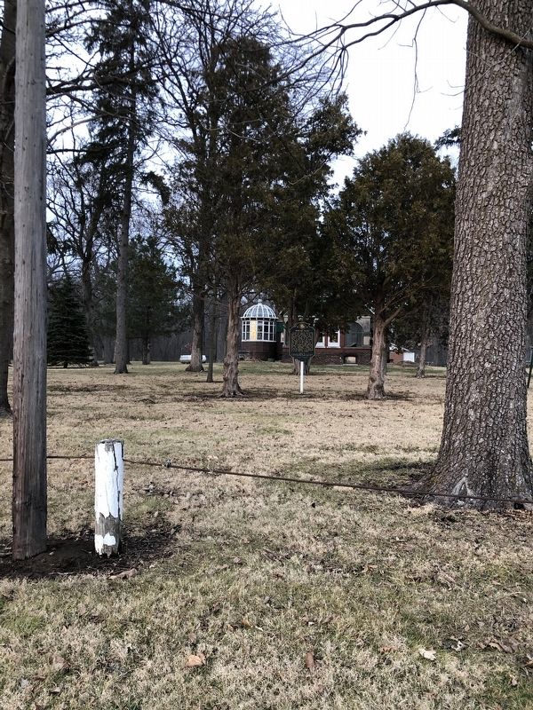�Woodland Palace� Marker image. Click for full size.