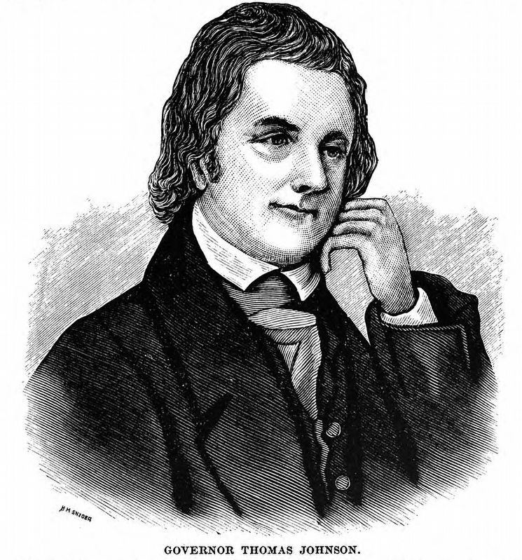 Governor Thomas Johnson image. Click for full size.
