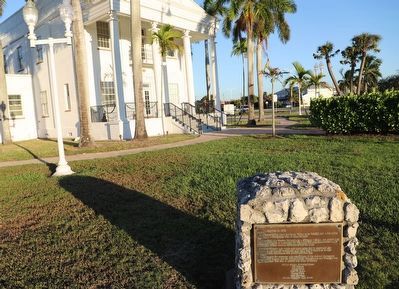 Hurricane Wilma Marker. Click for full size. Hurricane Wilma Marker image. Click for full size.