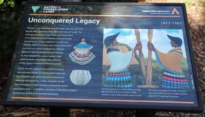 Unconquered Legacy Marker image. Click for full size.