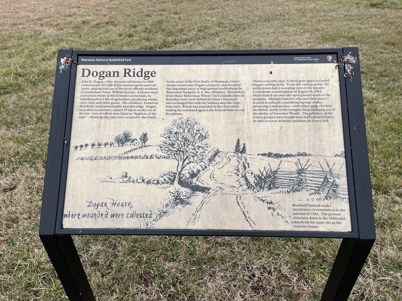 Dogan Ridge Marker image. Click for full size.