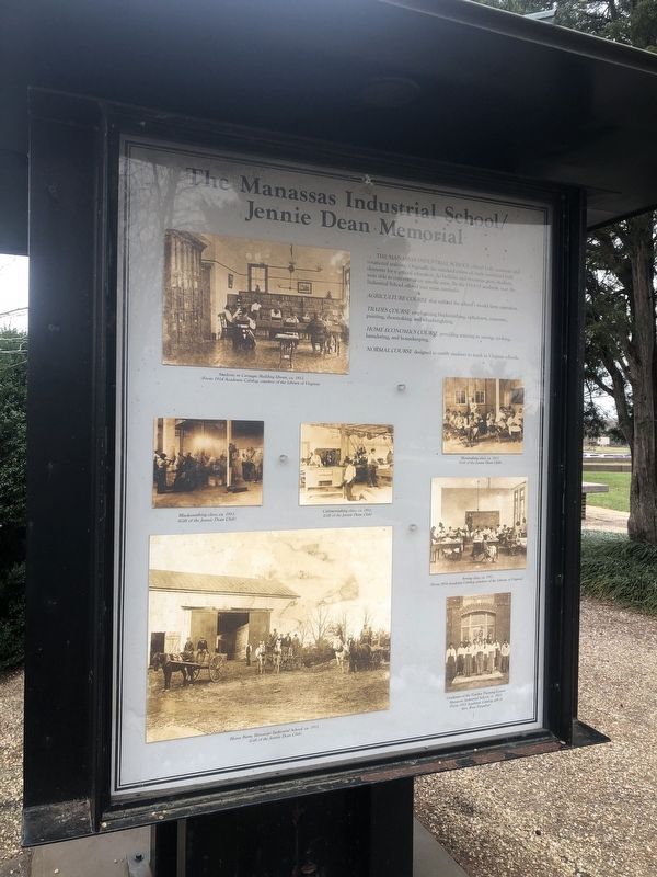 The Manassas Industrial School / Jennie Dean Memorial image. Click for full size.