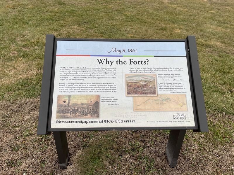 Why the Forts? Marker image. Click for full size.