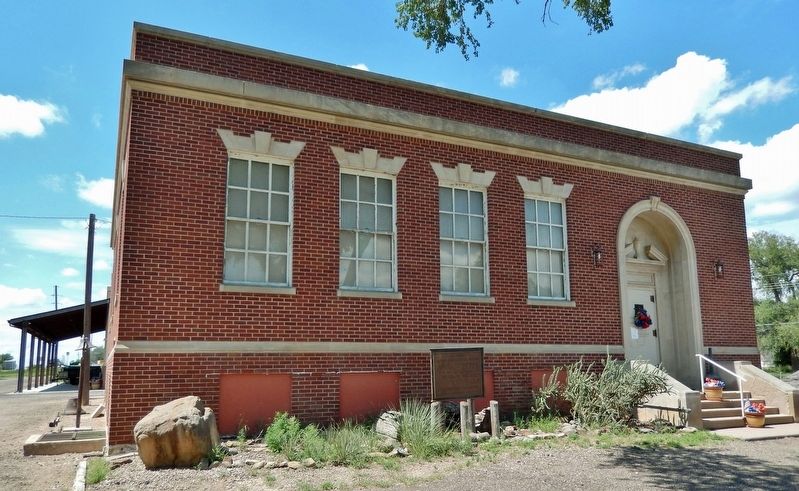 Big Timbers Museum (<i>east elevation</i>). Click for full size. Big Timbers Museum (<i>east elevation</i>) image. Click for full size.