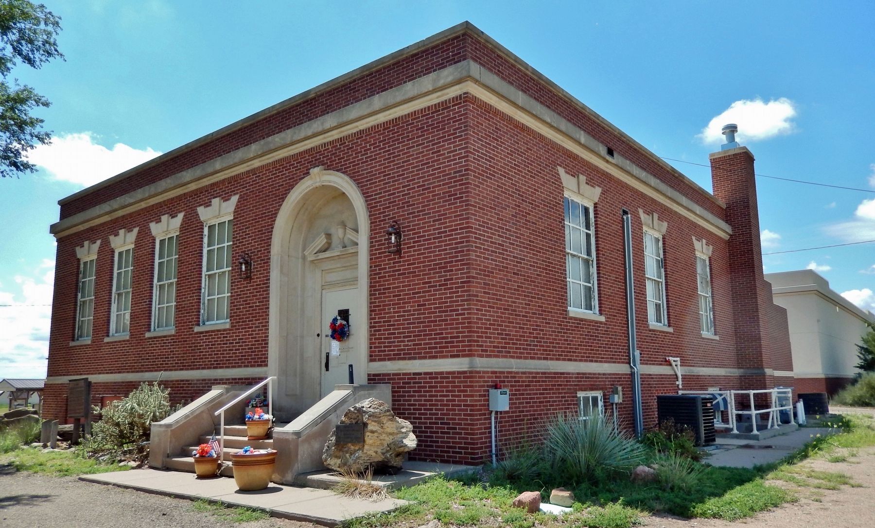Big Timbers Museum (<i>northeast elevation</i>) image. Click for full size.