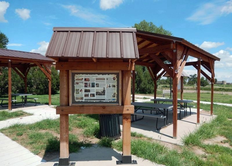 Big Timbers Museum Collection Marker Kiosk image. Click for full size.
