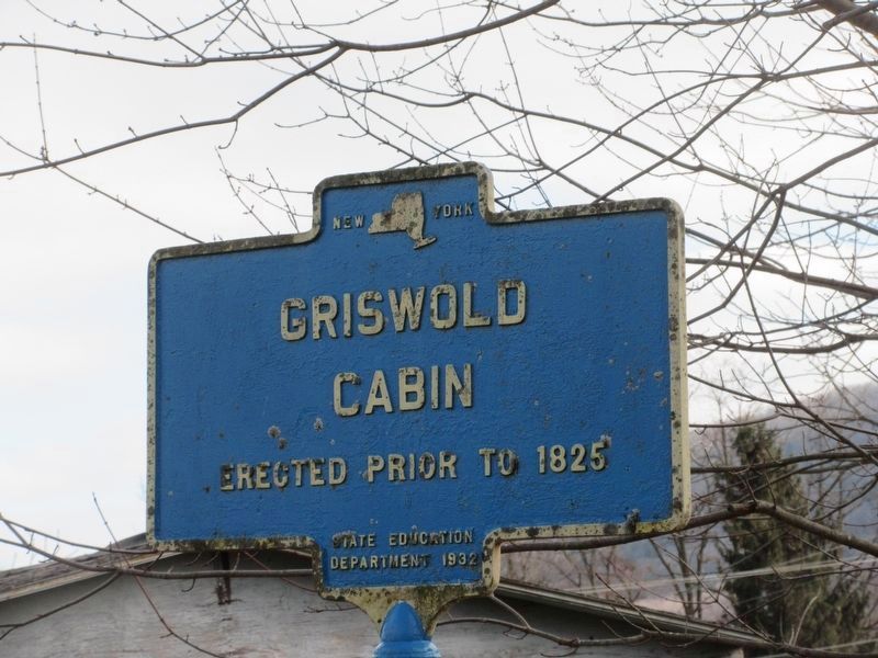 Griswold Cabin Marker image. Click for full size.