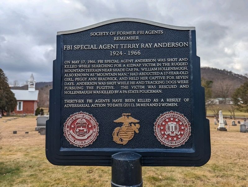 FBI Special Agent Terry Ray Anderson Marker image. Click for full size.