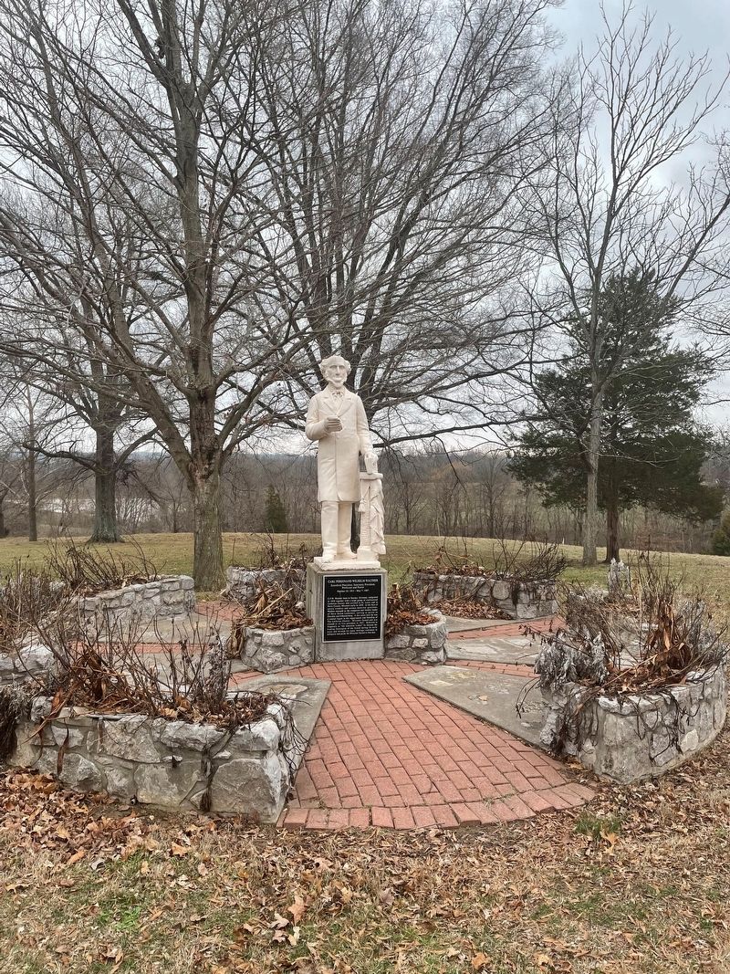 Carl Ferdinand Wilhelm Walther Marker. Click for full size. Carl Ferdinand Wilhelm Walther Marker image. Click for full size.