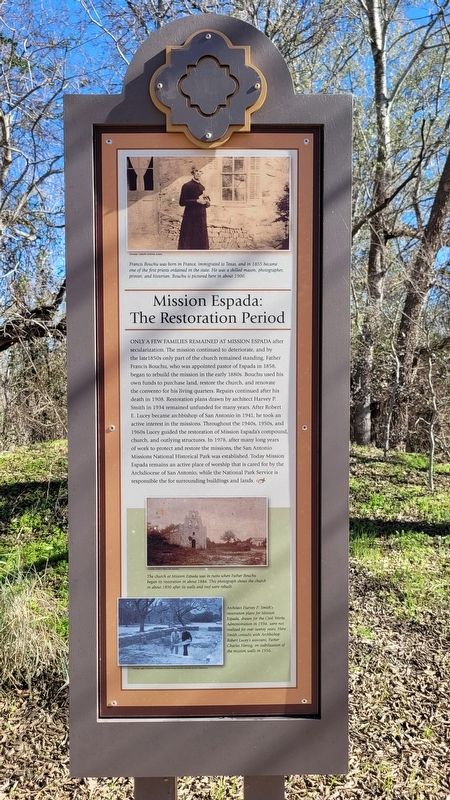 Mission Espada: The Restoration Period Marker image. Click for full size.