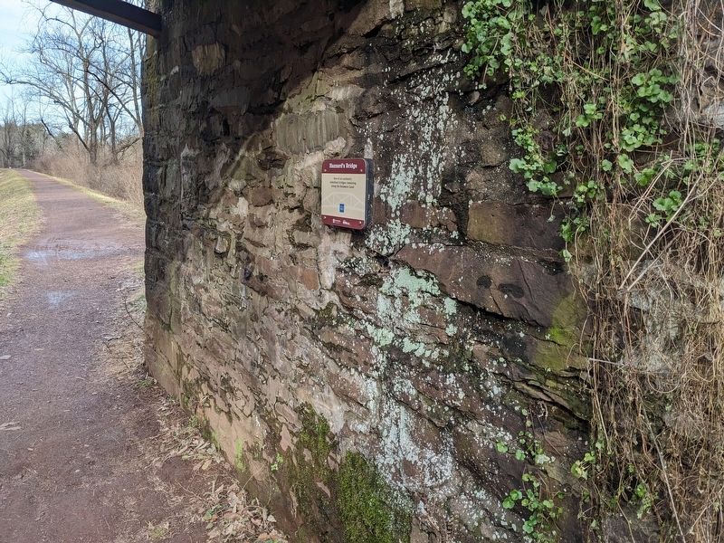 Hazzard's Bridge Marker. Click for full size. Hazzard's Bridge Marker image. Click for full size.