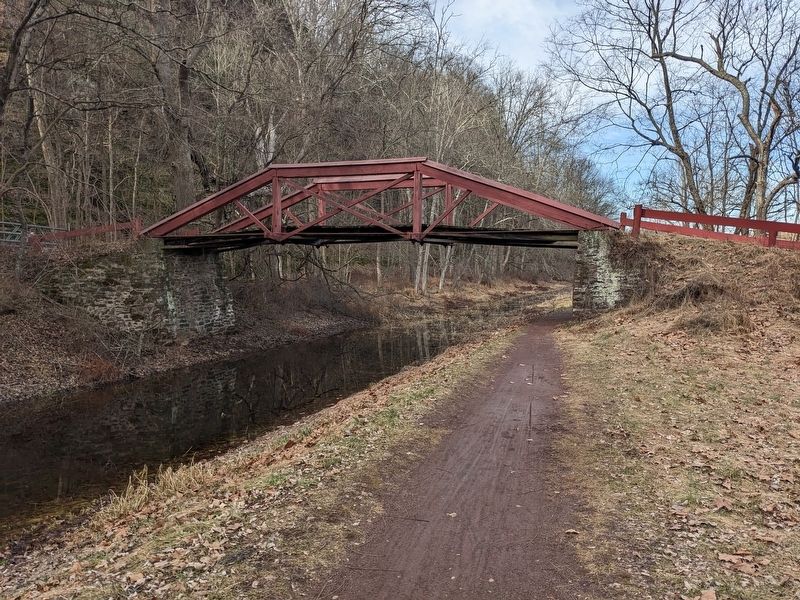 Hazzard's Bridge Marker. Click for full size. Hazzard's Bridge Marker image. Click for full size.