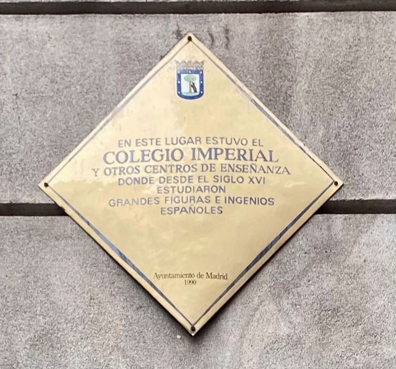 Colegio Imperial Marker. Click for full size. Colegio Imperial Marker image. Click for full size.
