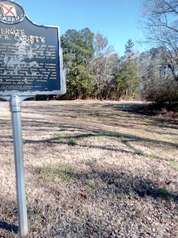 Perote Bullock County Marker image. Click for full size.