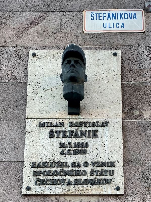 Milan Rastislav �tefanik Marker image. Click for full size.