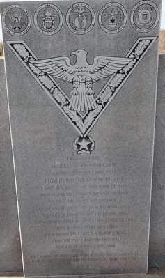 Beeville War Dead Memorial image. Click for full size.