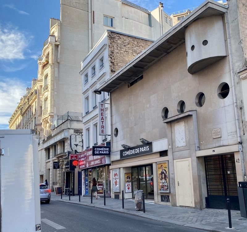 Andre Breton (1896-1966) Marker - wide view. Click for full size. Andre Breton (1896-1966) Marker - wide view image. Click for full size.