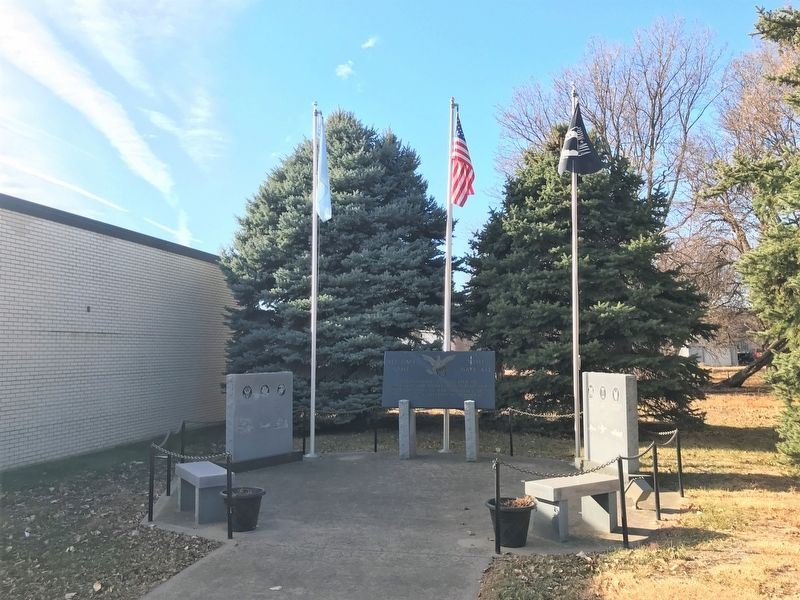 Tabor Veterans Memorial image. Click for full size.