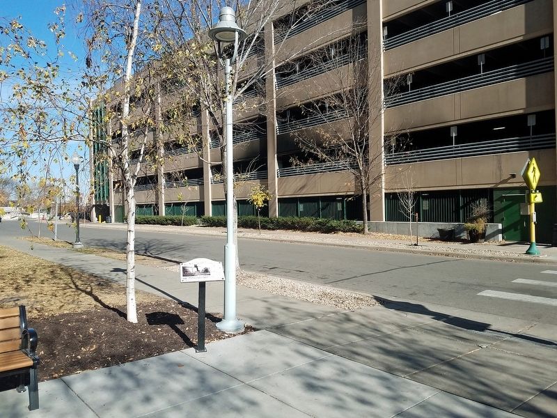 Marker between Midtown Global Market and the parking garage image. Click for full size.