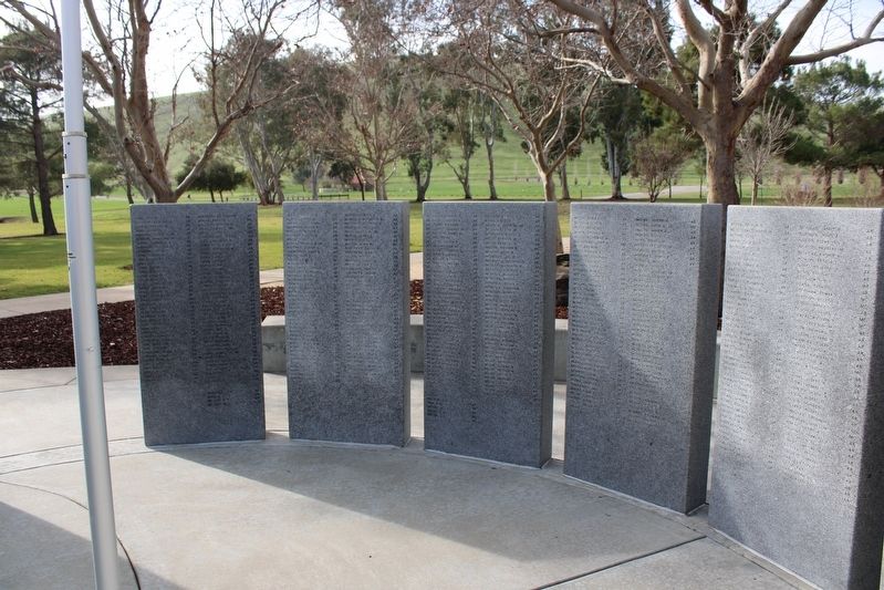 The Remembrance Memorial for California Korean War Veterans image. Click for full size.