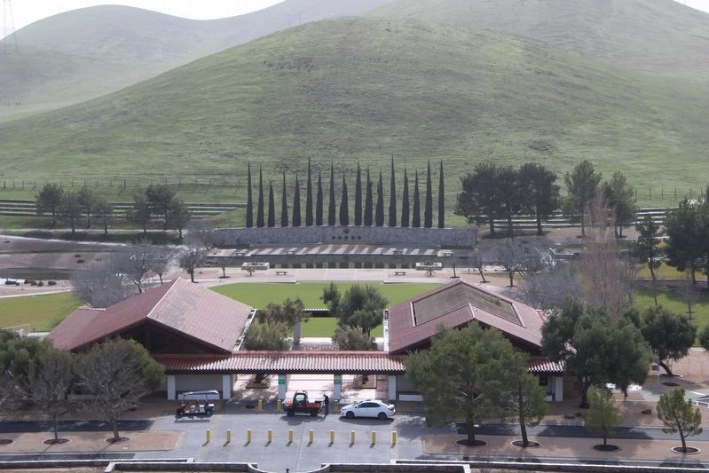Marker is to the Right of the Building image. Click for full size.