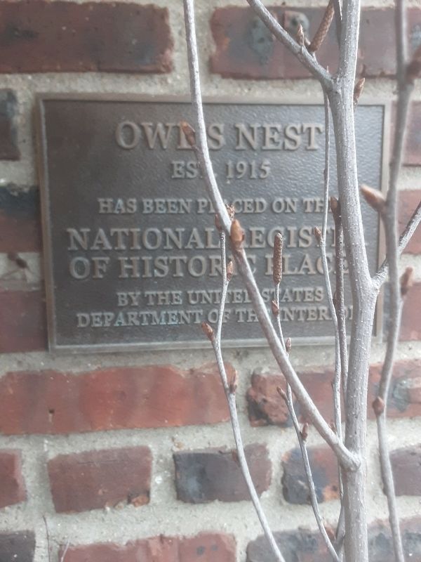 Owls Nest Marker image. Click for full size.