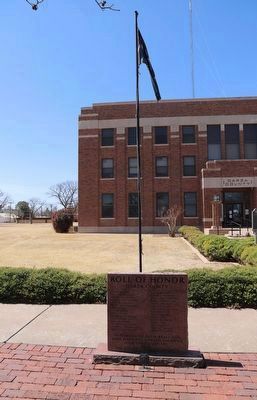 Garza County Roll of Honor Memorial image. Click for full size.