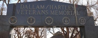Dallam/Hartley Veterans Memorial. Click for full size. Dallam/Hartley Veterans Memorial image. Click for full size.