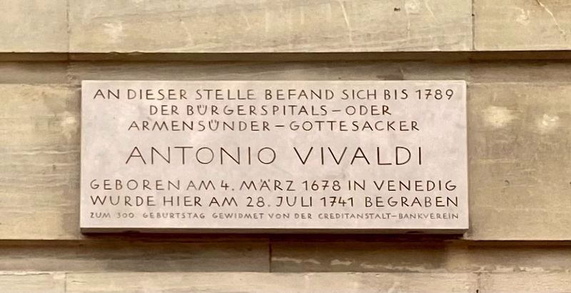 Antonio Vivaldi Marker image. Click for full size.