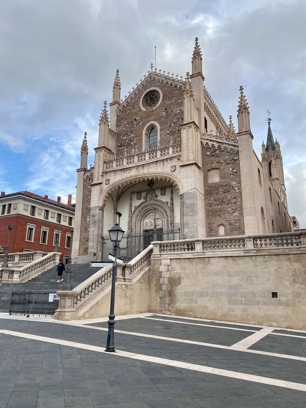 San Jeronimo el Real and Marker. Click for full size. San Jeronimo el Real and Marker image. Click for full size.